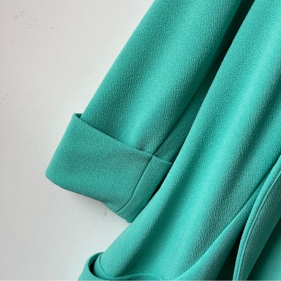 French Mauve Stitch Fix Blazer Jacket Melanie Knit Tunic Womens Size XS Green - Picture 6 of 14